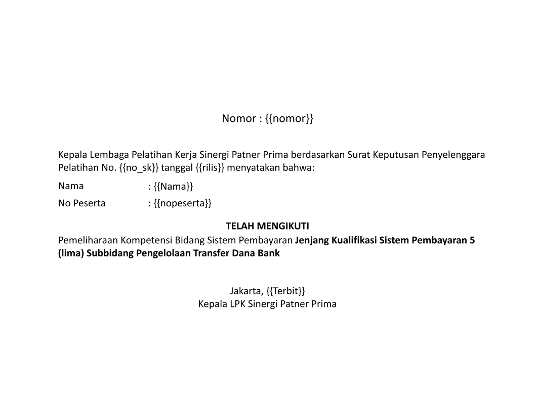 [CETAK] REFRESHMENT SKSP JK5 PTD - 178